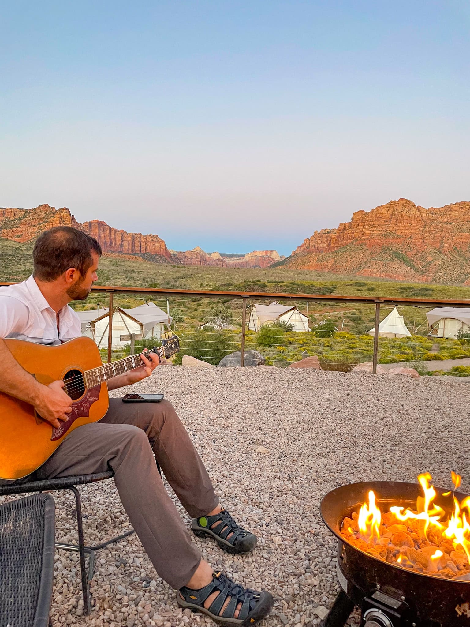 Under Canvas Zion Review A Healthy Slice of Life