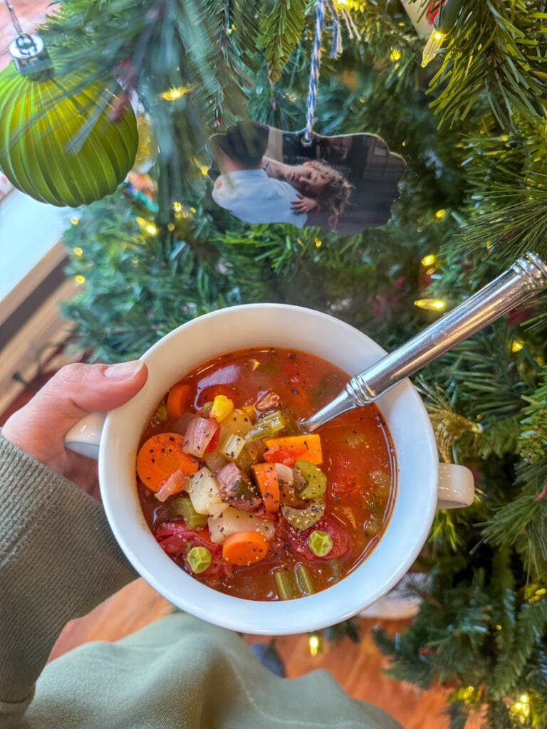 beef vegetable soup | Winter Dinner Ideas