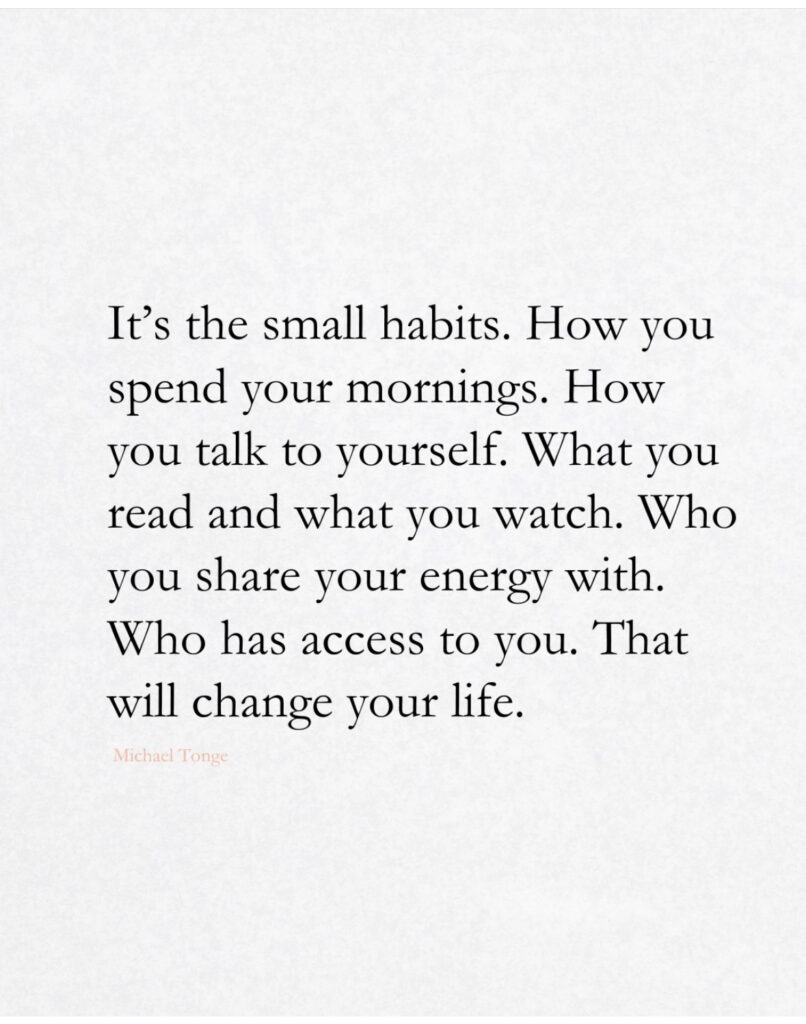 it's the small habits | Life Chat (January 2024)