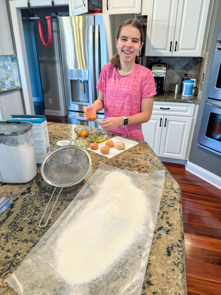 Hailey baking