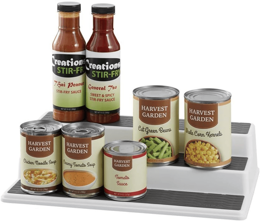 Non-Skid, 3 Tier Can Organizer