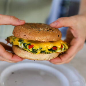 High Protein Make Ahead Breakfast Sandwich