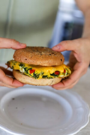 High Protein Make Ahead Breakfast Sandwich