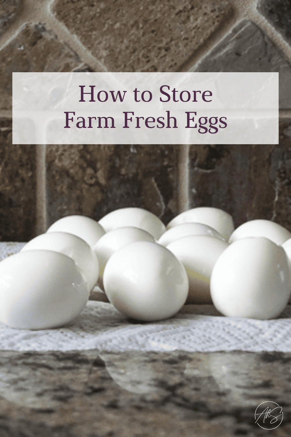 How To Store Farm Fresh Eggs A Healthy Slice of Life