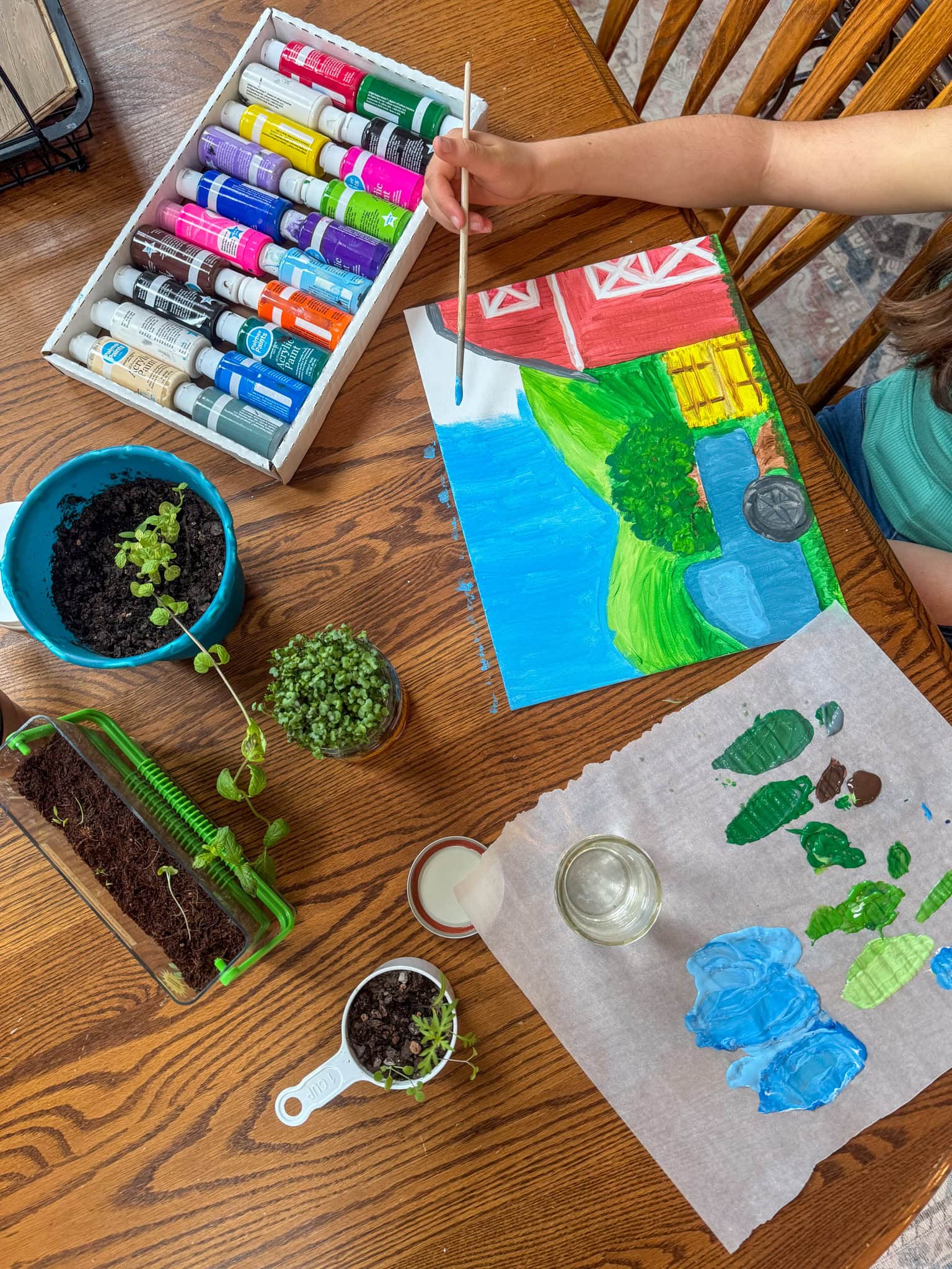 Homeschool Journal April 2024- 6th &amp; 4th grades - A Healthy Slice of Life