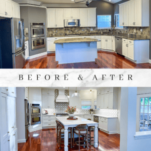 Kitchen Renovation Before & After