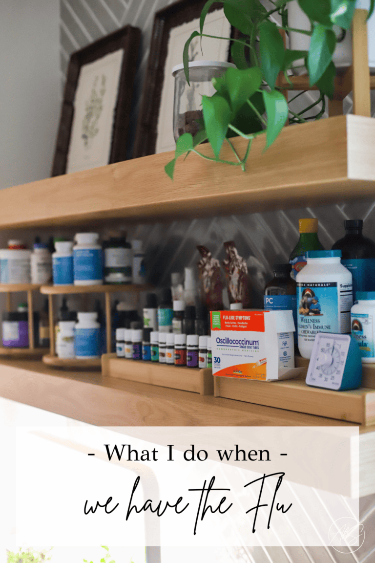 What I Do When We Have the Flu - A Healthy Slice of Life