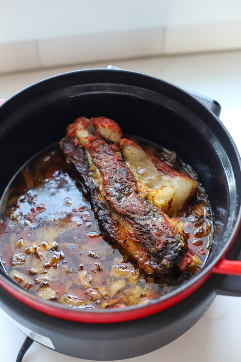 Easy Slow Cooker BBQ Beef Brisket - A Healthy Slice of Life