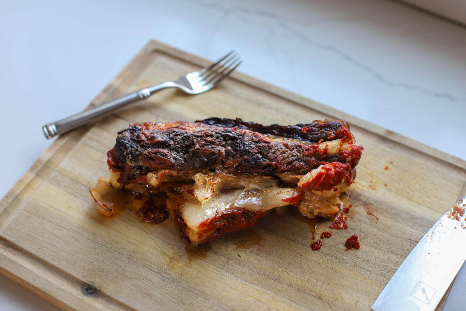 Easy Slow Cooker BBQ Beef Brisket - A Healthy Slice of Life