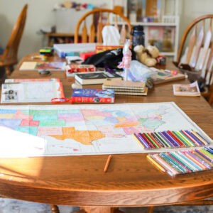 Homeschool Journal (April 2025- 7th & 5th grades)