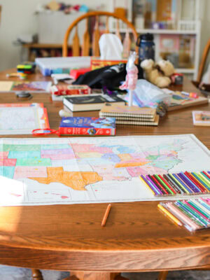 Homeschool Journal (April 2025- 7th & 5th grades)