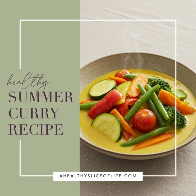 healthy summer curry recipe