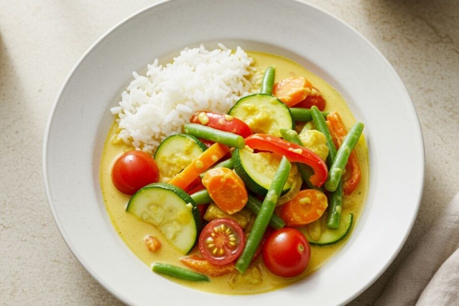 healthy summer curry recipe