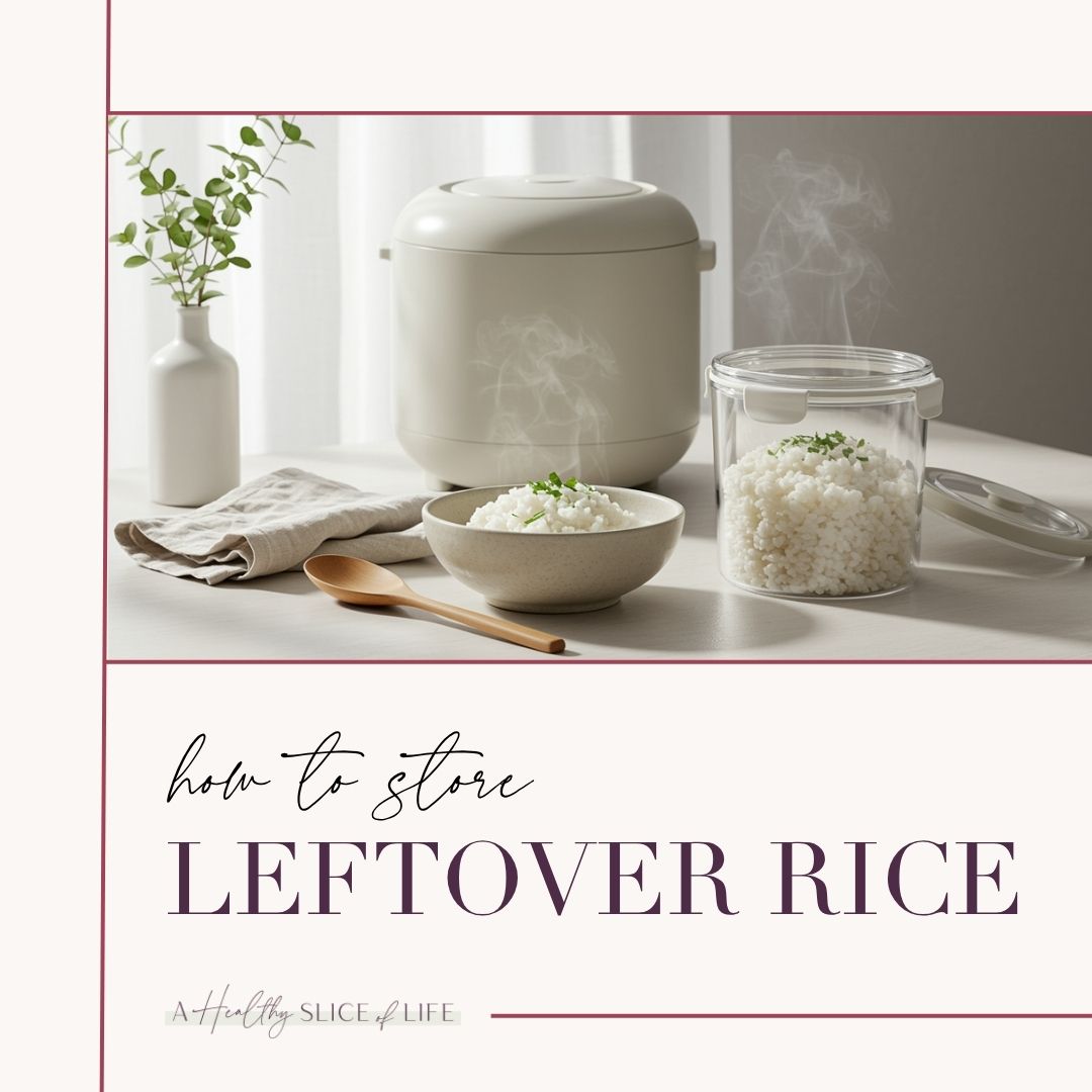 how to store left over rice