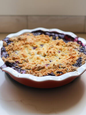Nana's Blueberry Cobbler