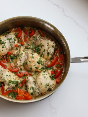 One-Pan Coconut Lime Chicken
