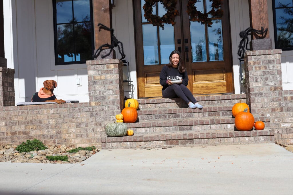 fall porch