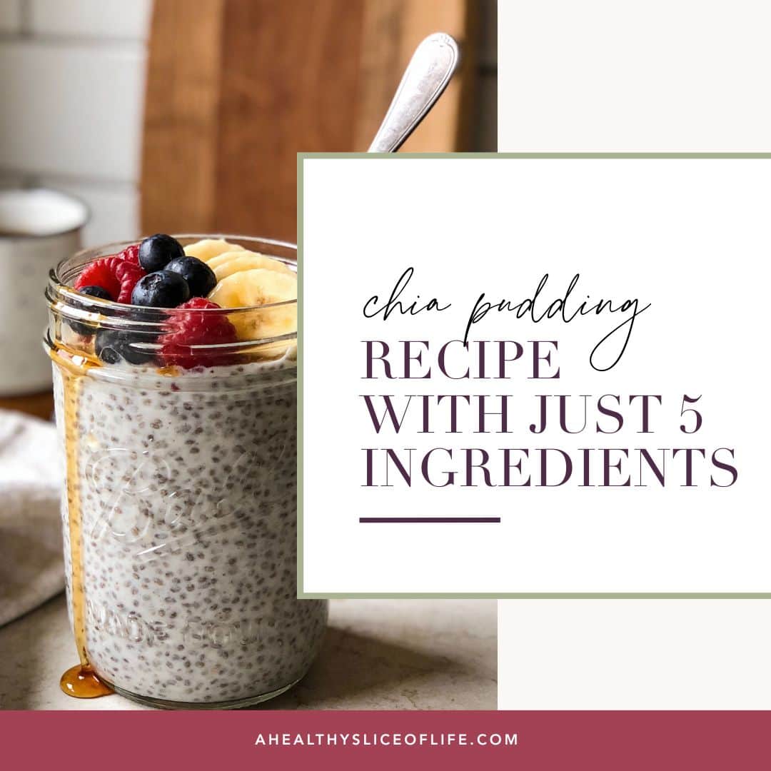 chia pudding recipe with just 5 ingredients