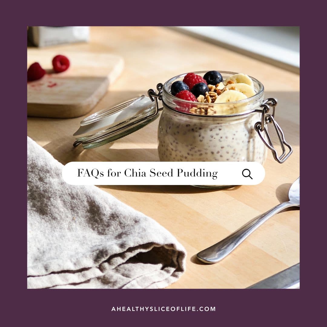 faqs for chia seed pudding
