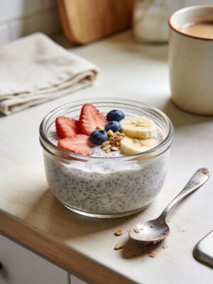 chia seed pudding recipe with just 5 ingredients