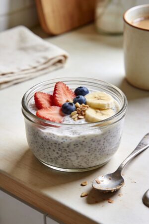 chia seed pudding recipe with just 5 ingredients